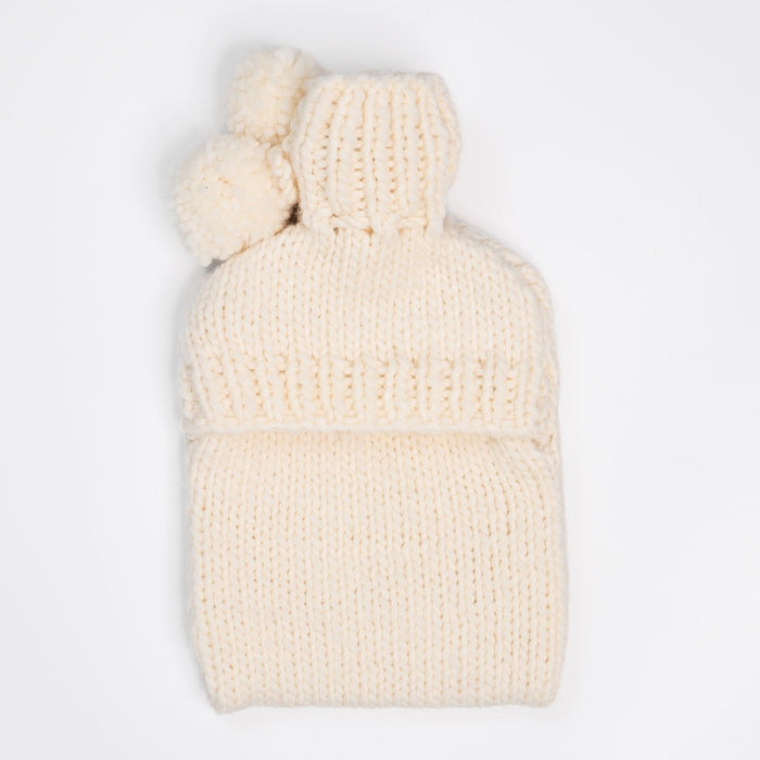 Monogram Hot Water Bottle Cover Knitting Kit - Wool Couture