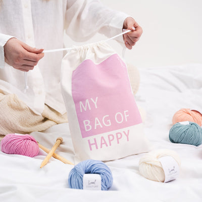 My Bag of Happy | Knitting & Crochet Project Bag - Wool Couture