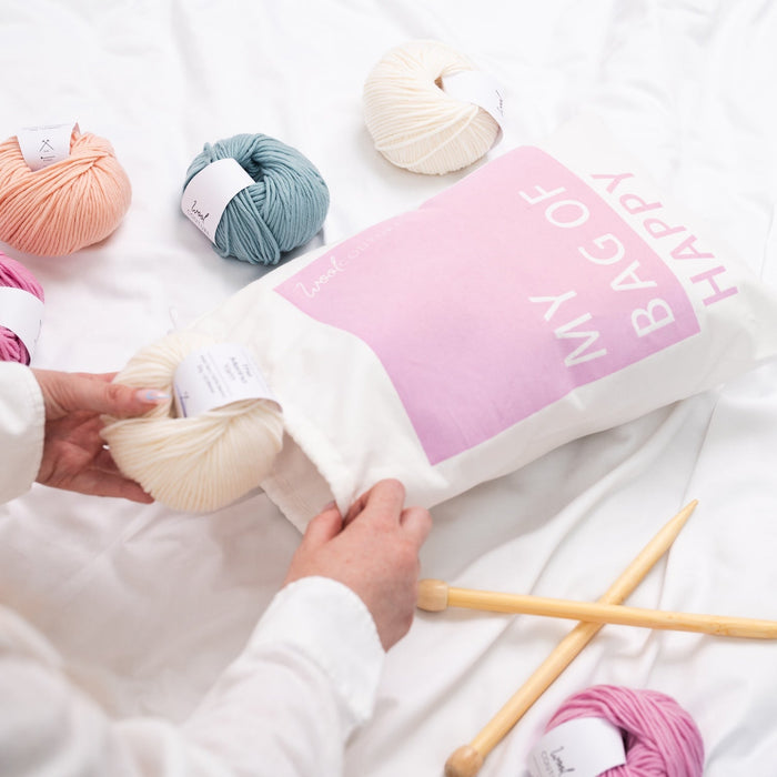My Bag of Happy | Knitting & Crochet Project Bag - Wool Couture
