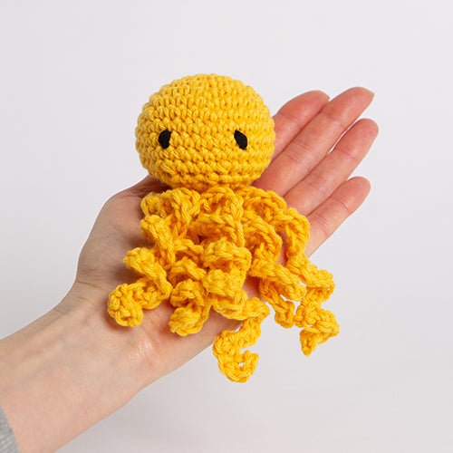 My Pocket Jellyfish Crochet Kit - Wool Couture