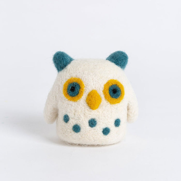 My Pocket Owl Needle Felting Kit - Wool Couture