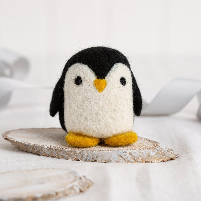 My Pocket Penguin Needle Felting Kit - Wool Couture