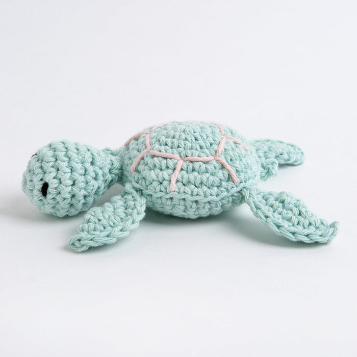 My Pocket Turtle Crochet Kit - Wool Couture