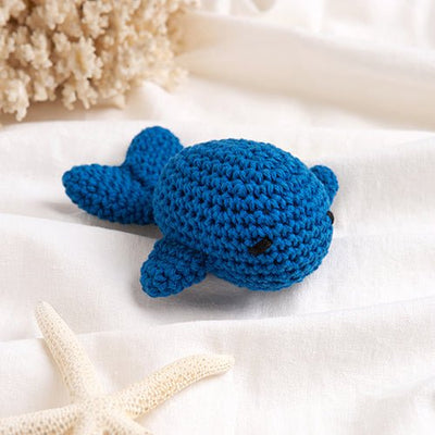 My Pocket Whale Crochet Kit - Wool Couture