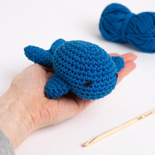 My Pocket Whale Crochet Kit - Wool Couture