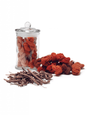 Natural Yarn Dyes by Anna Bauer & Eva Zethraeus - Wool Couture