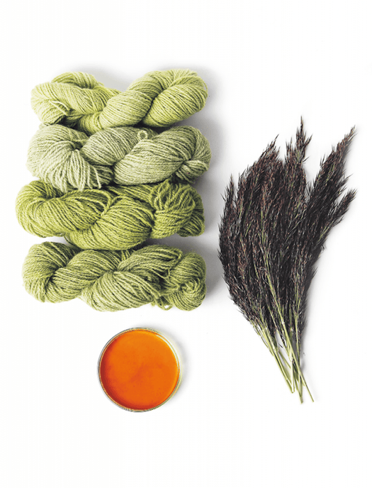 Natural Yarn Dyes by Anna Bauer & Eva Zethraeus - Wool Couture