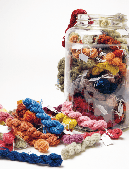 Natural Yarn Dyes by Anna Bauer & Eva Zethraeus - Wool Couture