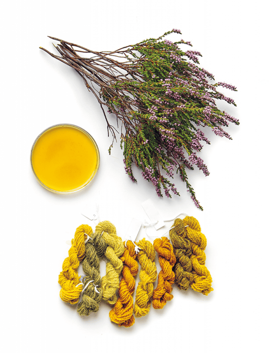 Natural Yarn Dyes by Anna Bauer & Eva Zethraeus - Wool Couture
