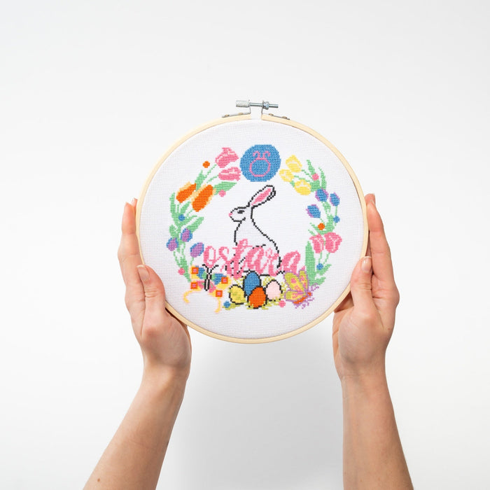 Ostara Cross Stitch Kit - Wool Couture