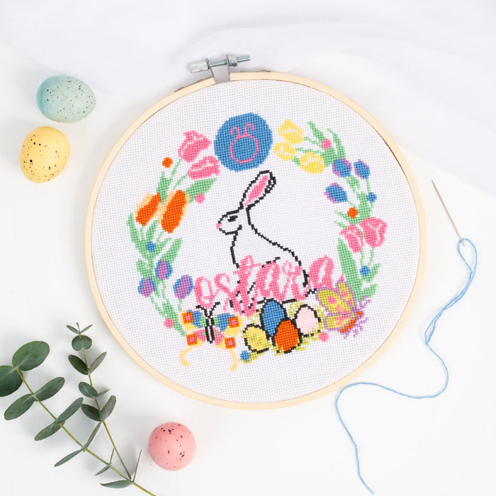 Ostara Cross Stitch Kit - Wool Couture