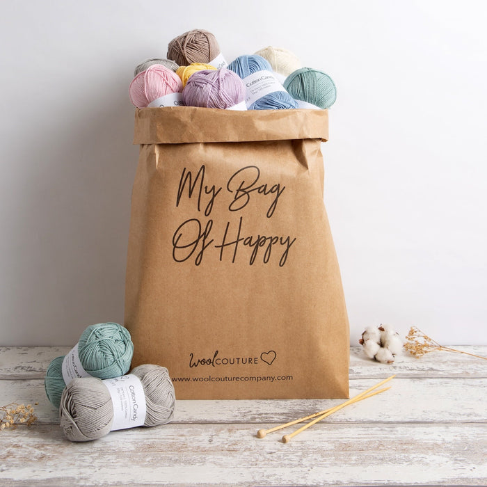 Pastel Rainbow Blanket Crochet Kit - Wool Couture