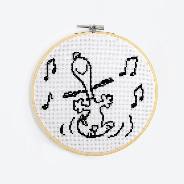 Peanuts: Dance Cross Stitch Kit - Wool Couture