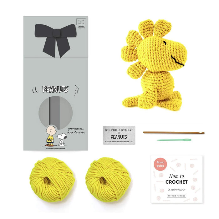 Peanuts: Woodstock Amigurumi Crochet Kit - Wool Couture