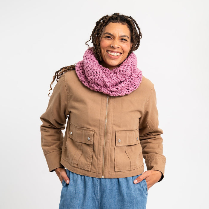 Perfect Beginner Cowl Crochet Kit - Wool Couture