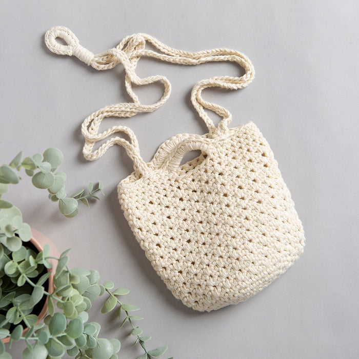 Plant Pot Holder Crochet Kit - Wool Couture