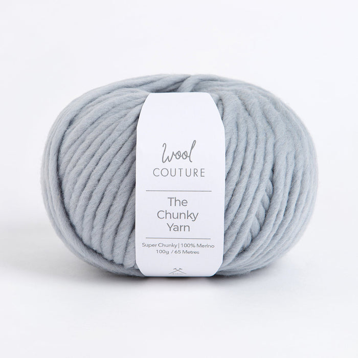 Pom Pom Scarf Knitting Kit - Wool Couture
