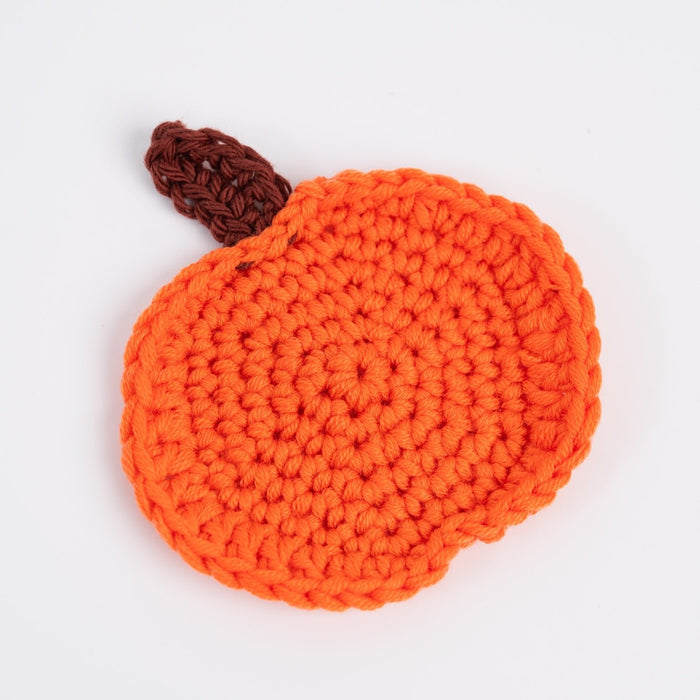 Pumpkin Coasters Crochet Kit - Wool Couture