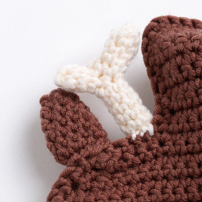 Reindeer Hot Water Bottle Cover Crochet Kit - Wool Couture