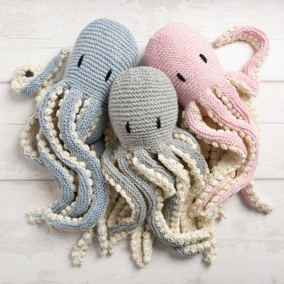 Robyn Octopus Knitting Kit - Wool Couture