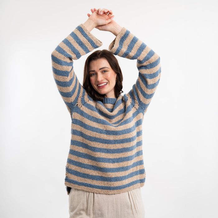 Rosie Jumper Knitting Kit - Wool Couture