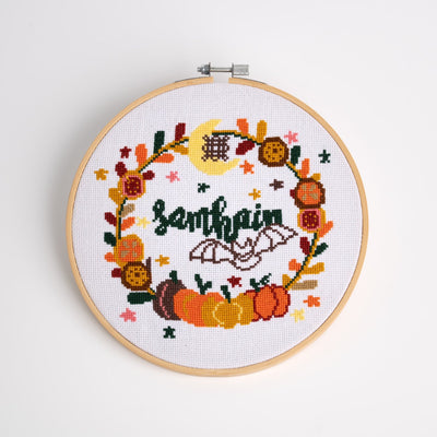 Samhain Cross Stitch Kit - Wool Couture
