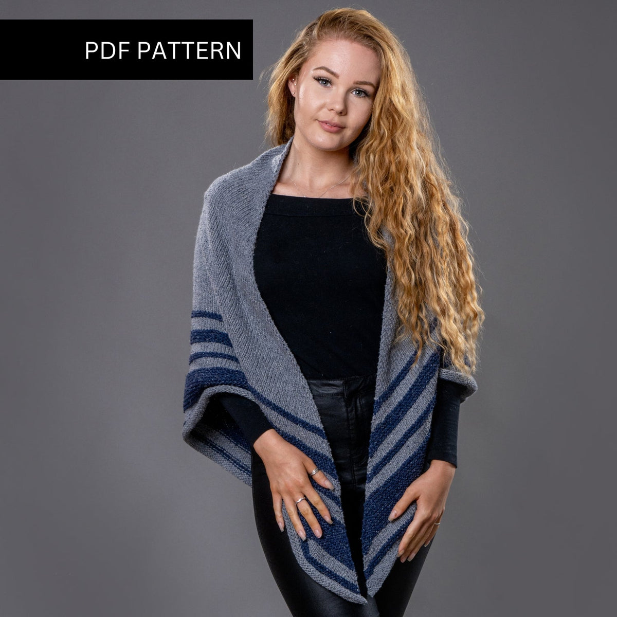 Shawl Knitting PDF Pattern - Summer Shawl | Wool Couture