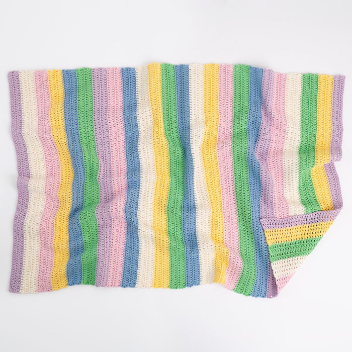 Shhh Baby Blanket Crochet Kit | FREE Beginner Workshop Included - Wool Couture