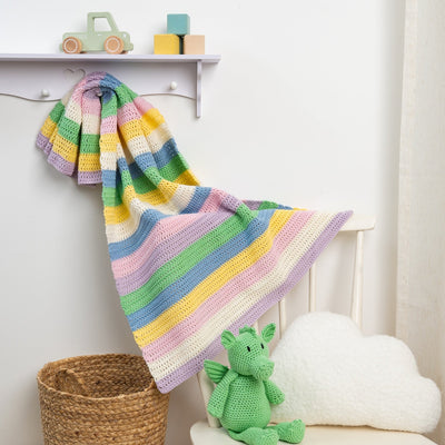 Shhh Baby Blanket Crochet Kit | FREE Beginner Workshop Included - Wool Couture