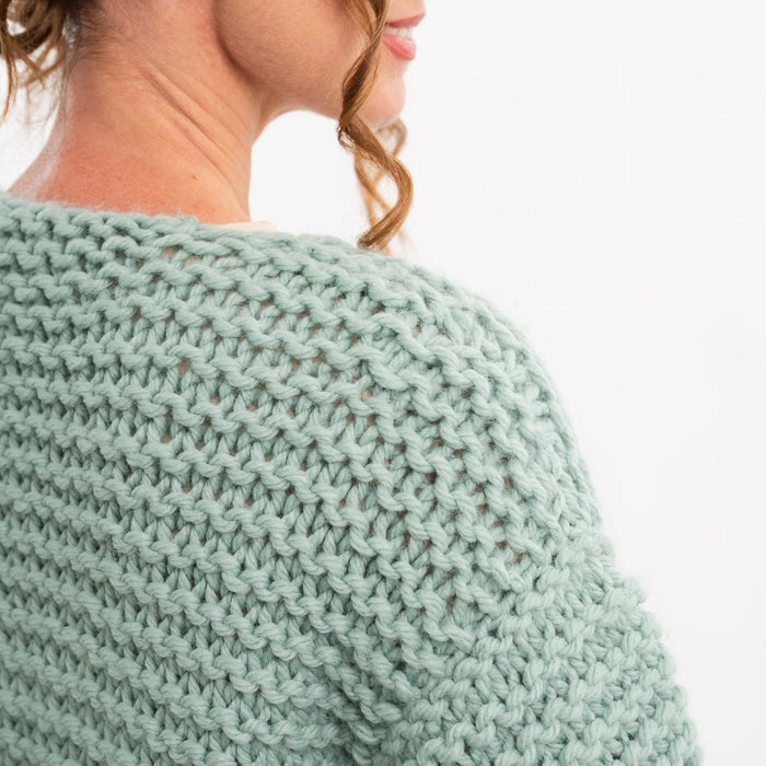 Simple Cardigan Knitting Kit - Wool Couture