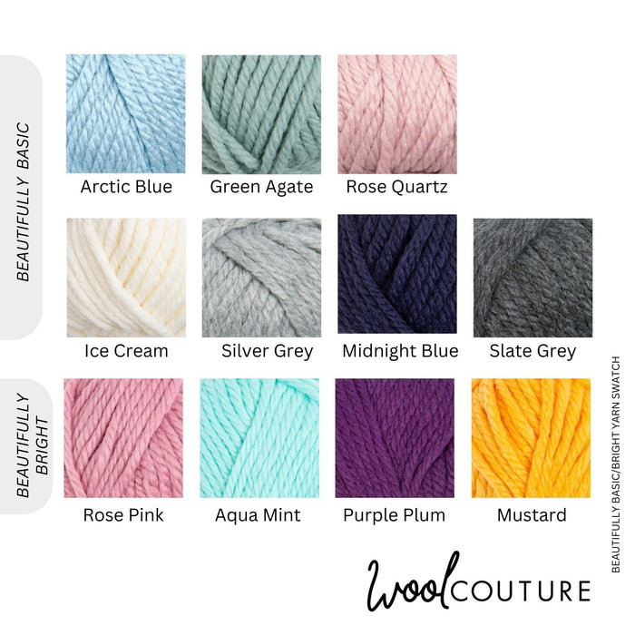 Simple Cardigan Knitting Kit - Wool Couture