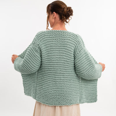 Simple Cardigan Knitting Kit - Wool Couture