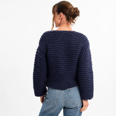 Simple Jumper Knitting Kit - Wool Couture