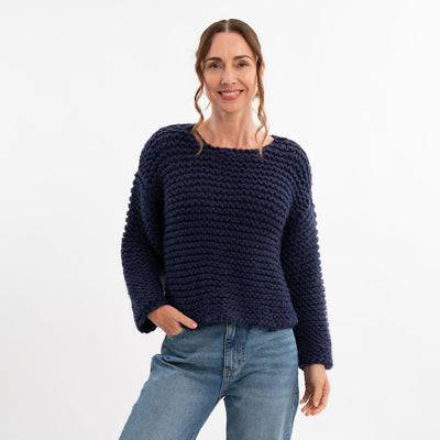 Simple Jumper Knitting Kit - Wool Couture