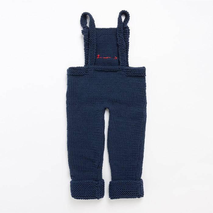 Soft Play Dungarees Knitting Kit - Wool Couture