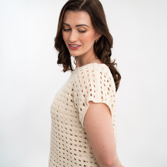 Sorrento Cotton Top Easy Crochet Kit - Wool Couture