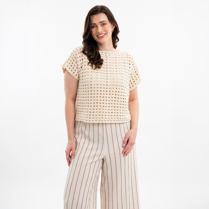 Sorrento Cotton Top Easy Crochet Kit - Wool Couture