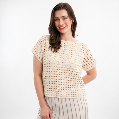Sorrento Cotton Top Easy Crochet Kit - Wool Couture
