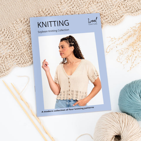Soyabean Knit Collection Four Pattern Booklet - Wool Couture