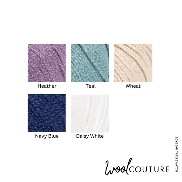 Soybean Cotton Yarn 50g Ball - Wool Couture