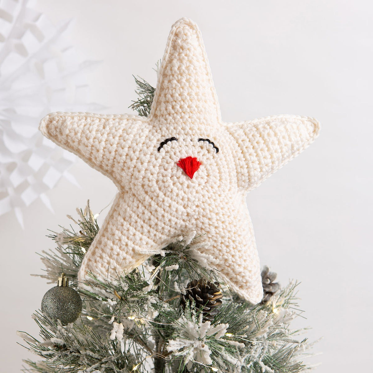 Tree Topper Kit Star Tree Topper Crochet Kit | Wool Couture