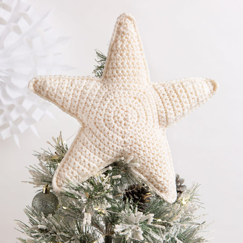 Star Tree Topper Crochet Kit - Wool Couture