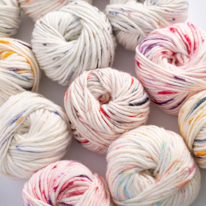 Super Chunky Confetti Yarn - 10 Balls 20% DISCOUNT - Wool Couture
