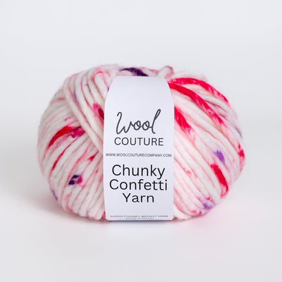 Super Chunky Confetti Yarn 100g Ball - Wool Couture
