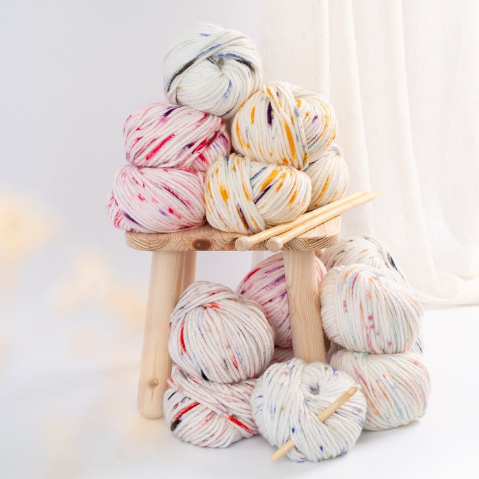 Super Chunky Confetti Yarn - 20 Balls 25% DISCOUNT - Wool Couture