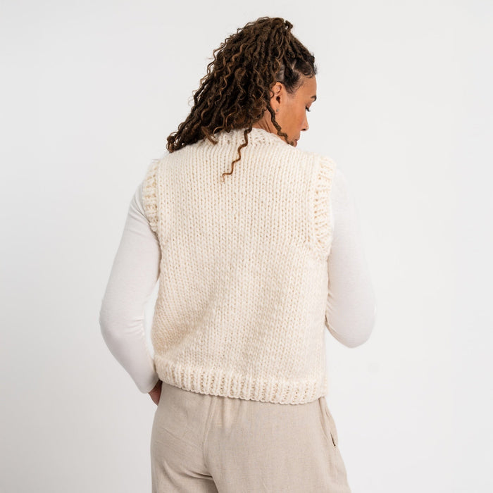 Tank Top Easy Knitting Kit - Wool Couture