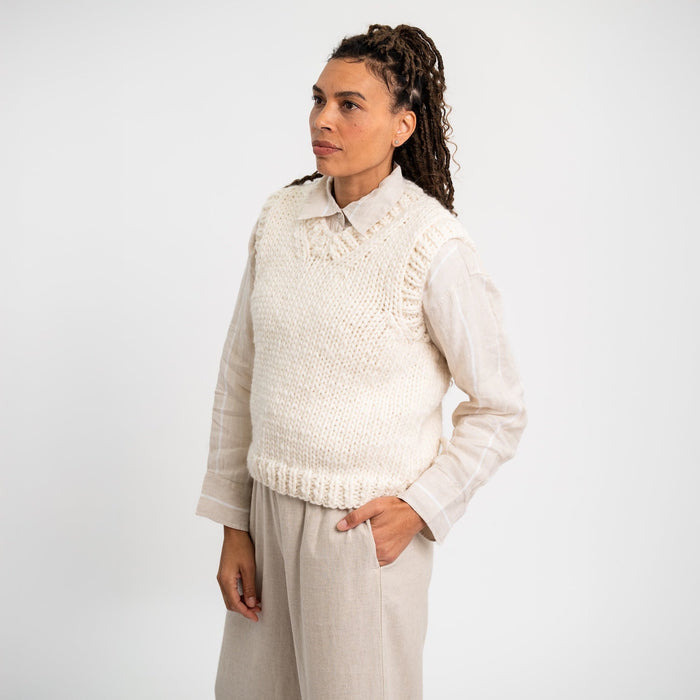 Tank Top Easy Knitting Kit - Wool Couture