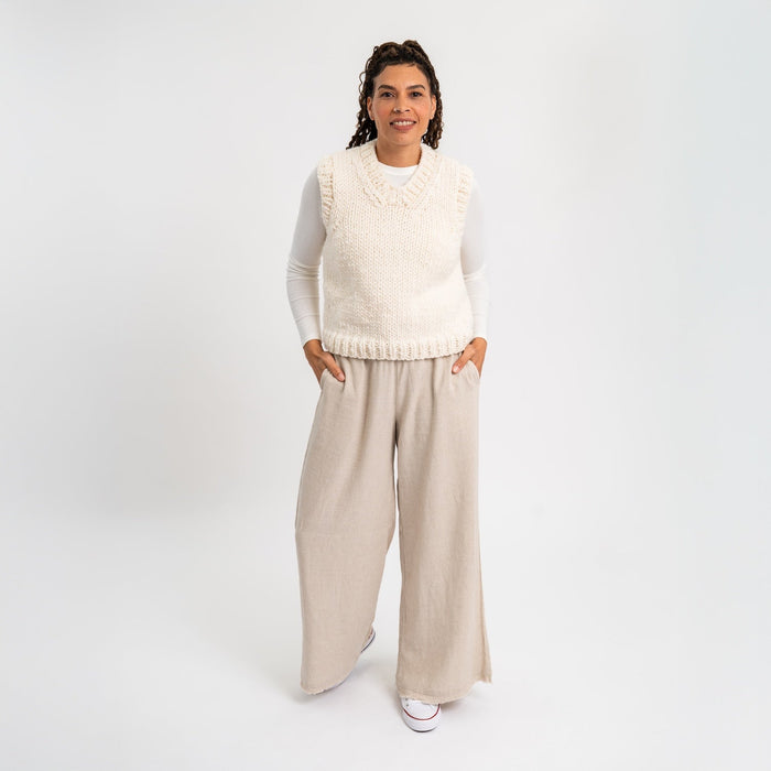 Tank Top Easy Knitting Kit - Wool Couture