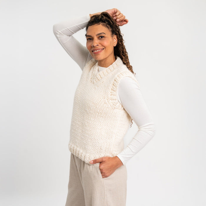 Tank Top Easy Knitting Kit - Wool Couture
