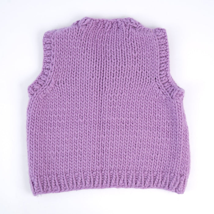 Tank Top Vest Easy Knitting Kit - Wool Couture